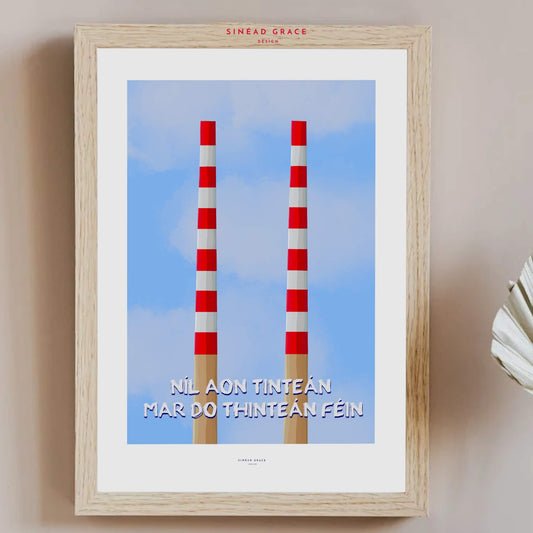 Theres No Place Like Home Poolbeg Print