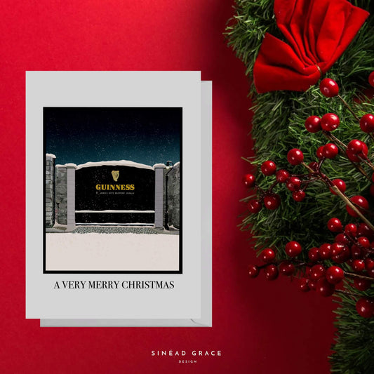 Guinness Gate Christmas Card