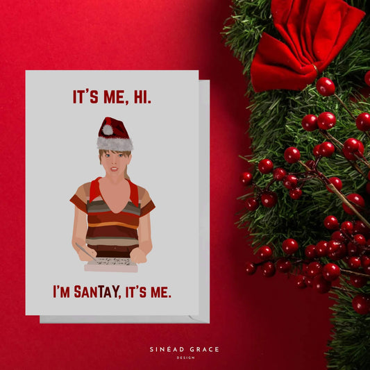 I'm Santay Its Me Christmas Card