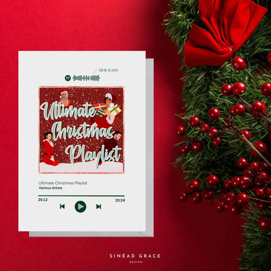 Ultimate Playlist Christmas Card